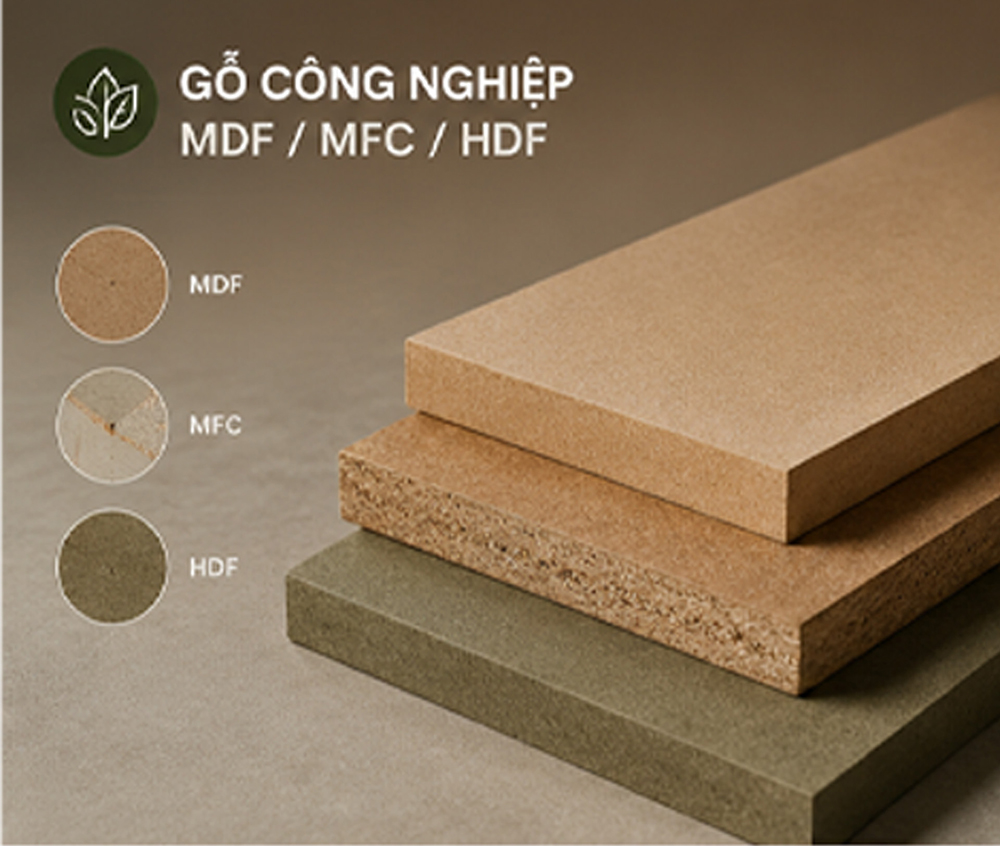 Gỗ Công Nghiệp MDF / MFC / HDF