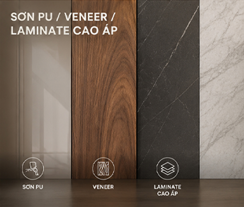 Sơn PU Veneer Laminate