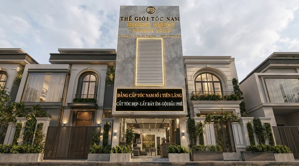 Thực tế BOSS MEN BARBER SHOP